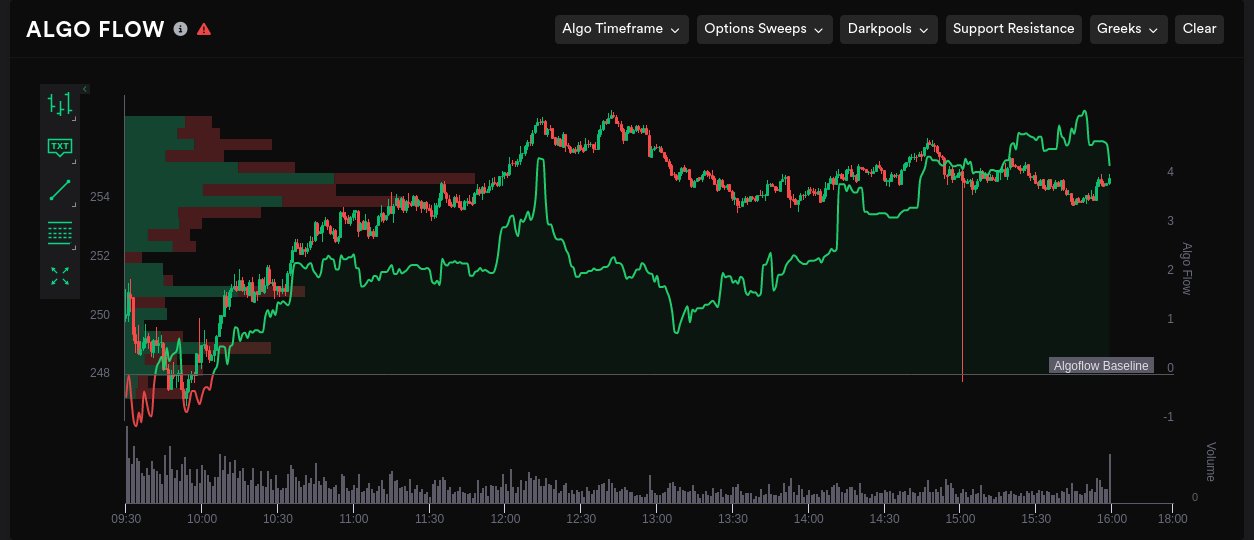 TSLA one day options flow