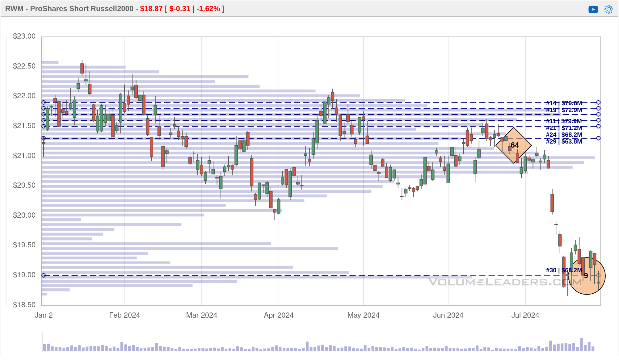 RWM chart from VL